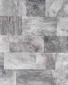 Carrelage en pierre gris